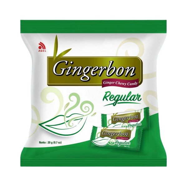 GINGERBON Ginger Chewy Candy Regular 20g 1's price in the Philippines
